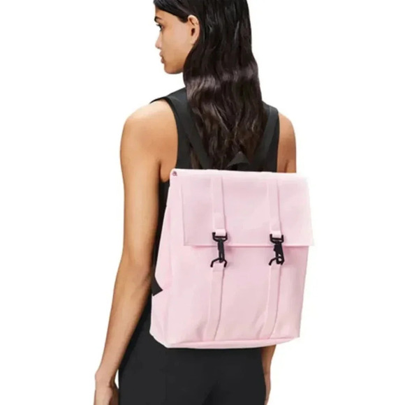 NWT Waterproof Rains Borsa Messenger Bag Mini - Pink 1 - Picture 4 of 4